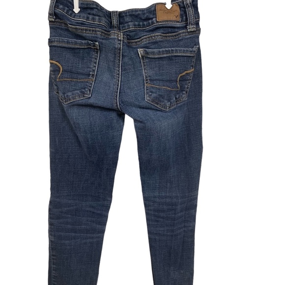 Girl's American Eagle Blue Jeans - Picture 3 of 3
